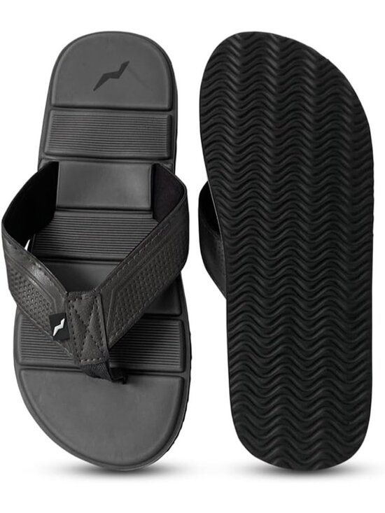Norty Thong Men\'s Black Grey Footwear For Summer Comfortable Sandals Casual main image 4